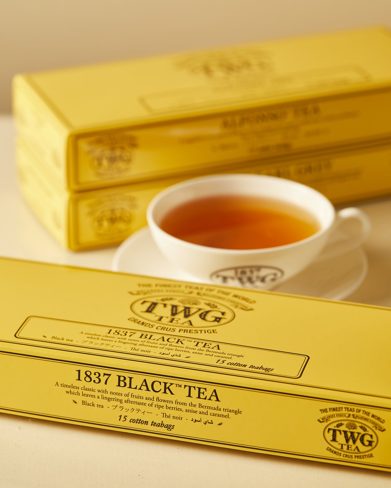 TWG Tea Teabags 1837 Black Tea 15 PC – The Wellness Store