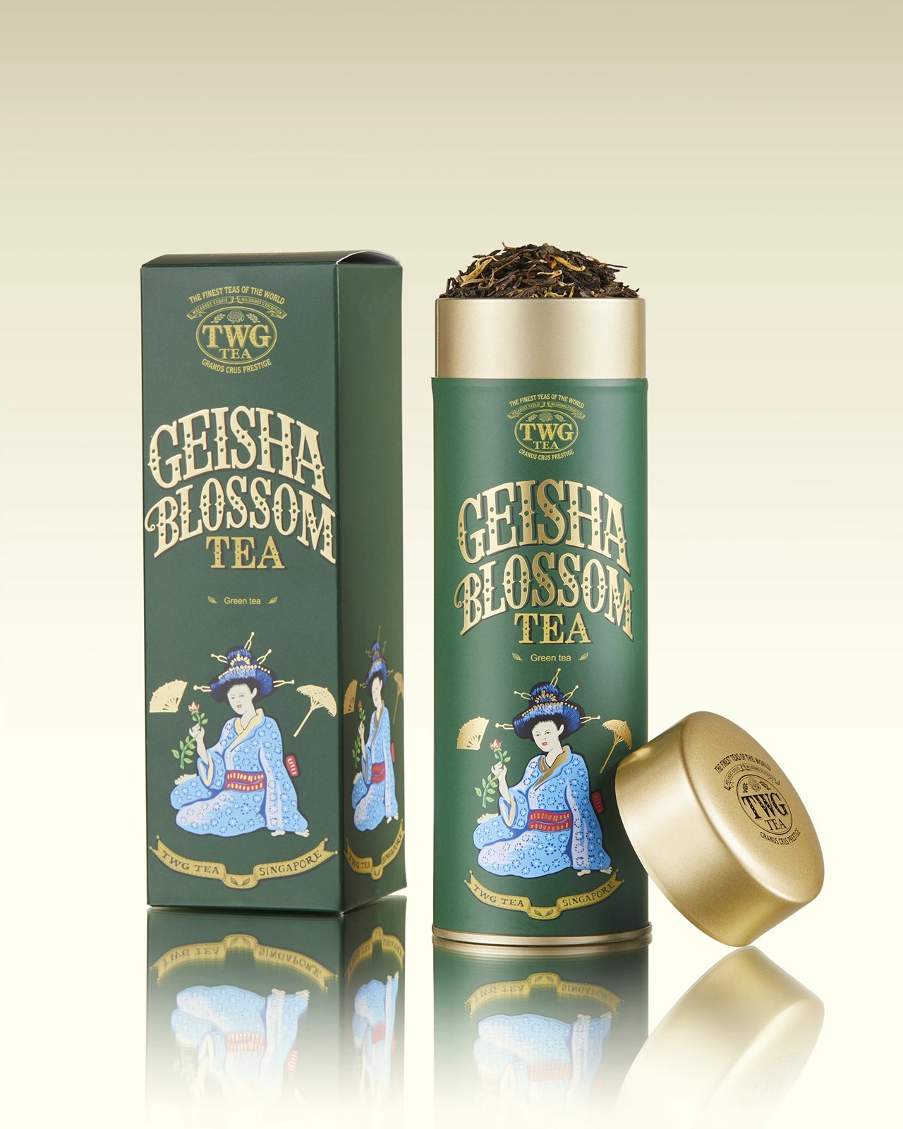 TWG Tea Haute Couture Tea Tin Geisha Blossom Tea – The Wellness Store