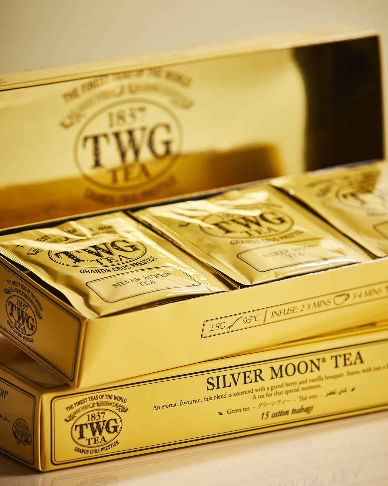 TWG Tea Teabags Silver Moon Tea 15 PC – The Wellness Store TWG Tea Teabags Silver Moon Tea 15 PC – The Wellness Store