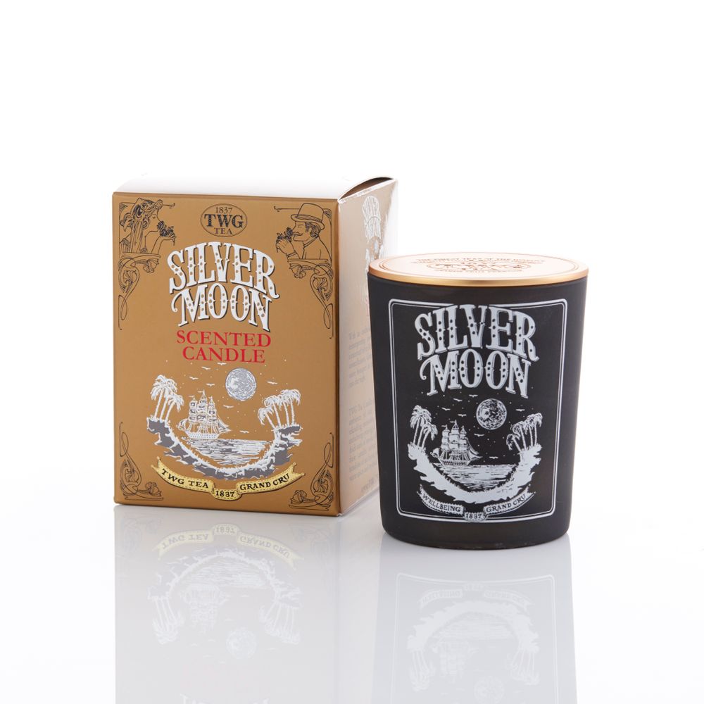 TWG SILVER MOON アロマキャンドル Silver Moon Tea Scented Candle | TWG Tea