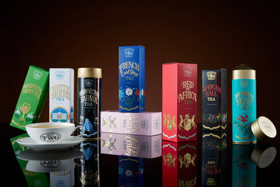 TWG Tea packed loose leaf teas Haute Couture tins Caviar Tea tins