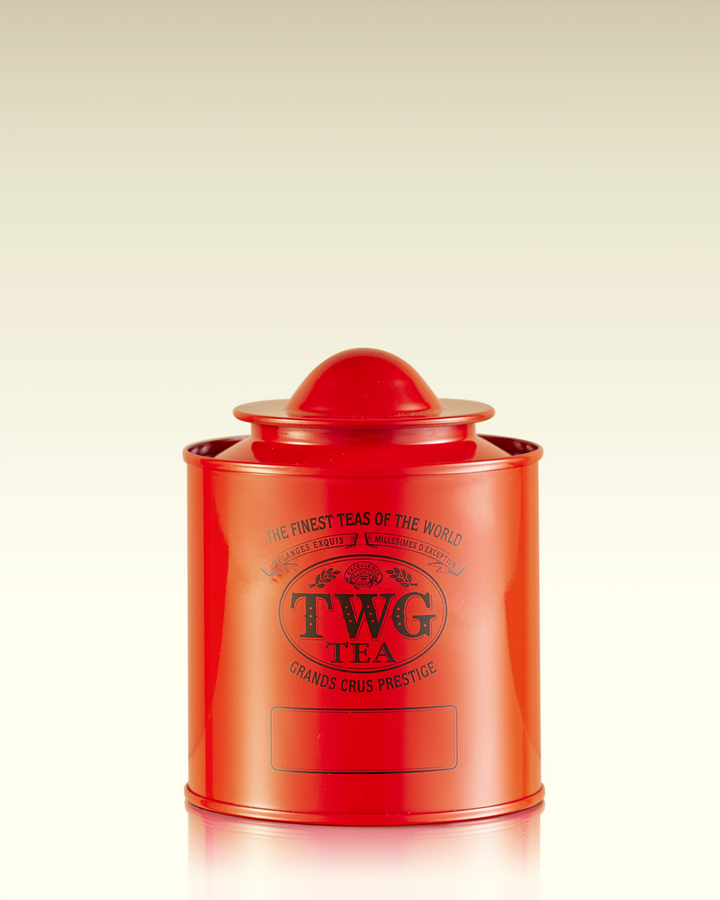TWG Tea Tea Tins Saturn Tea Tin in Red – The Wellness Store