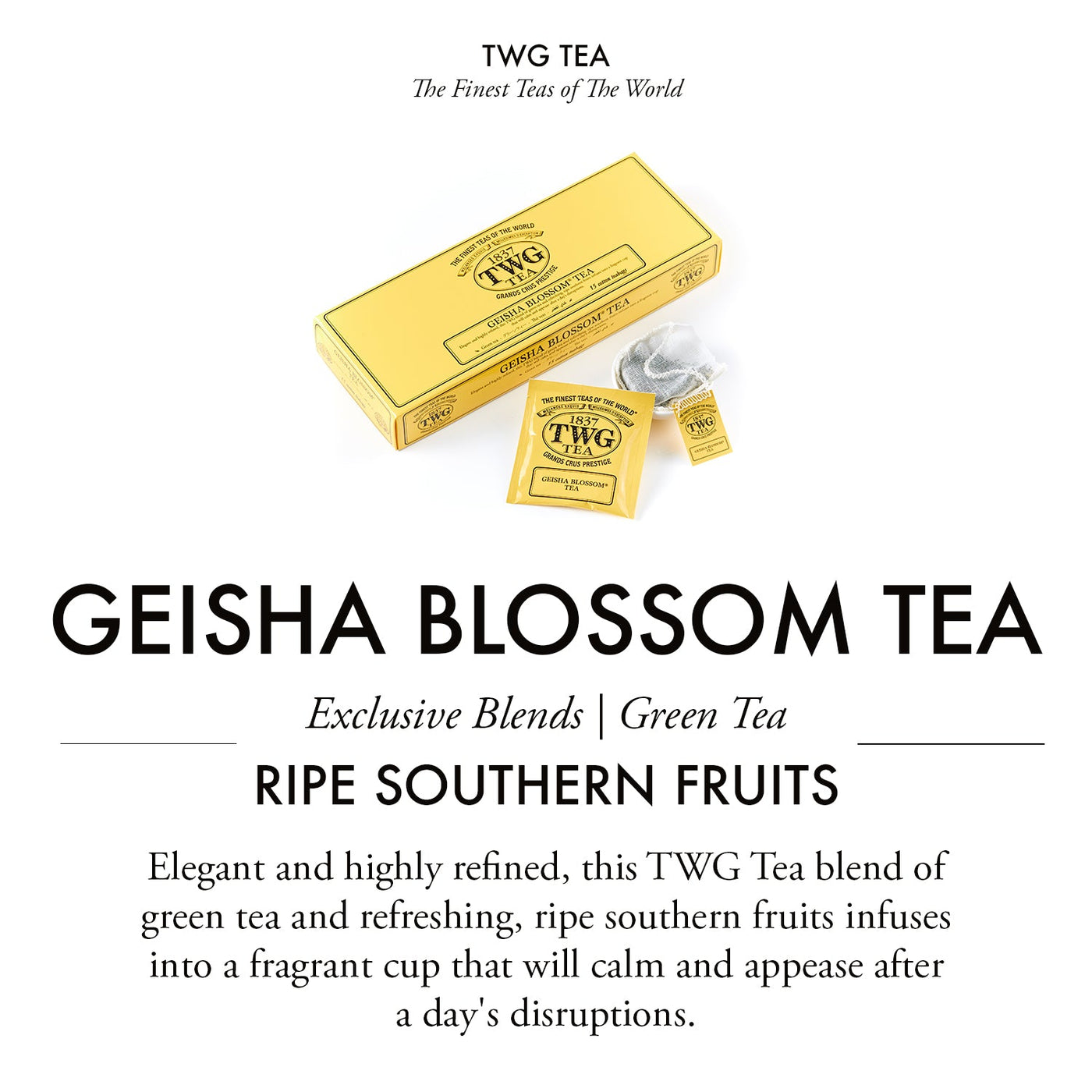 Geisha Blossom Teabags (15 Teabags)