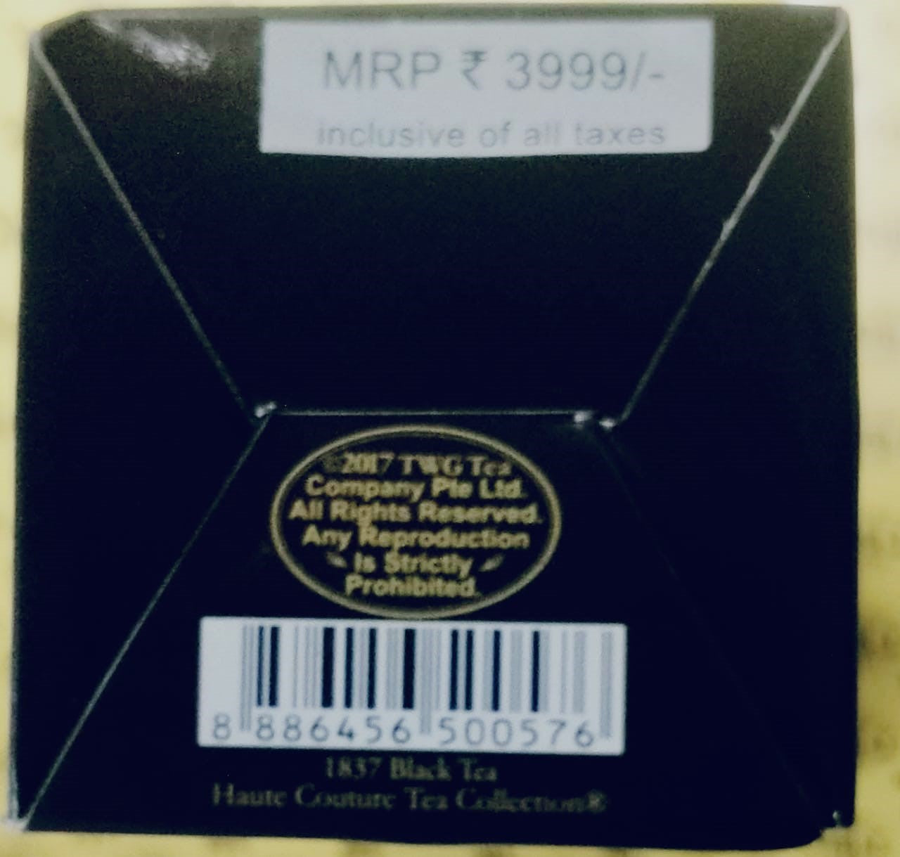 1837 Black Tea (100 Grams)