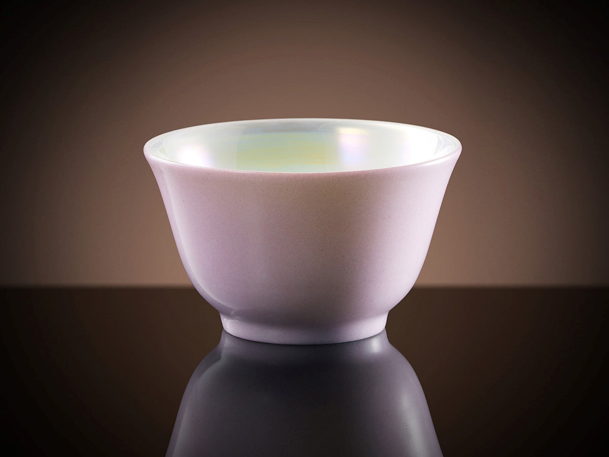 Glamour Tea Bowl in Pale Rose