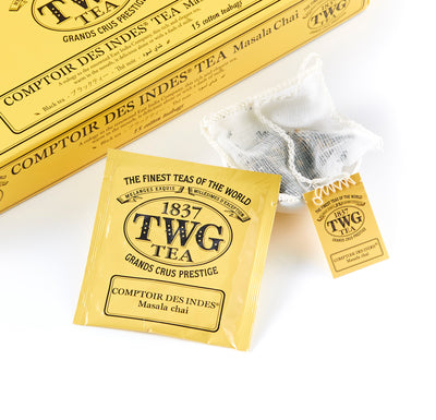 Comptoir des Indes (Masala Chai) Cotton Teabags (200 Teabags)