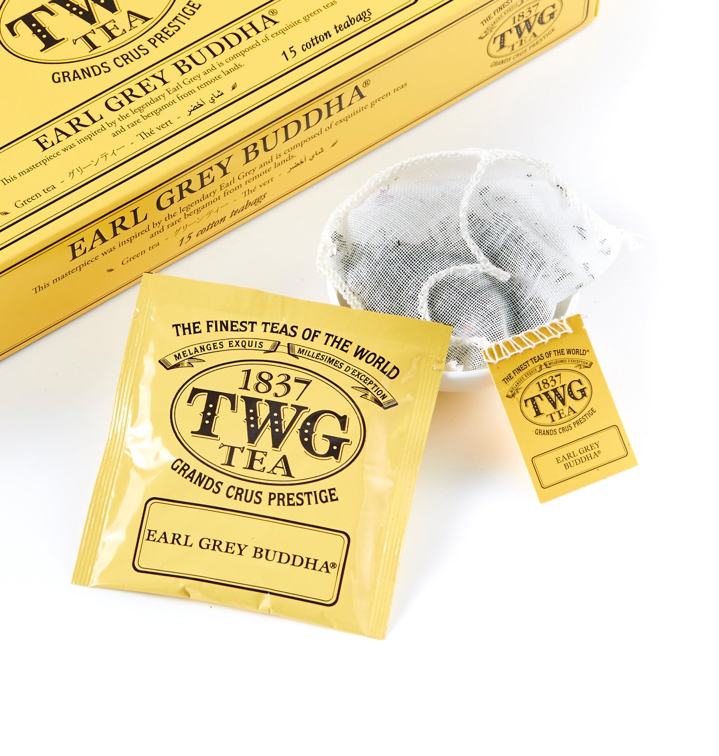 Earl Grey Buddha Cotton Teabags (200 Teabags)