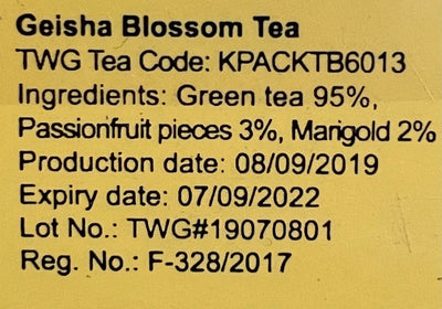 Geisha Blossom Teabags (15 Teabags)