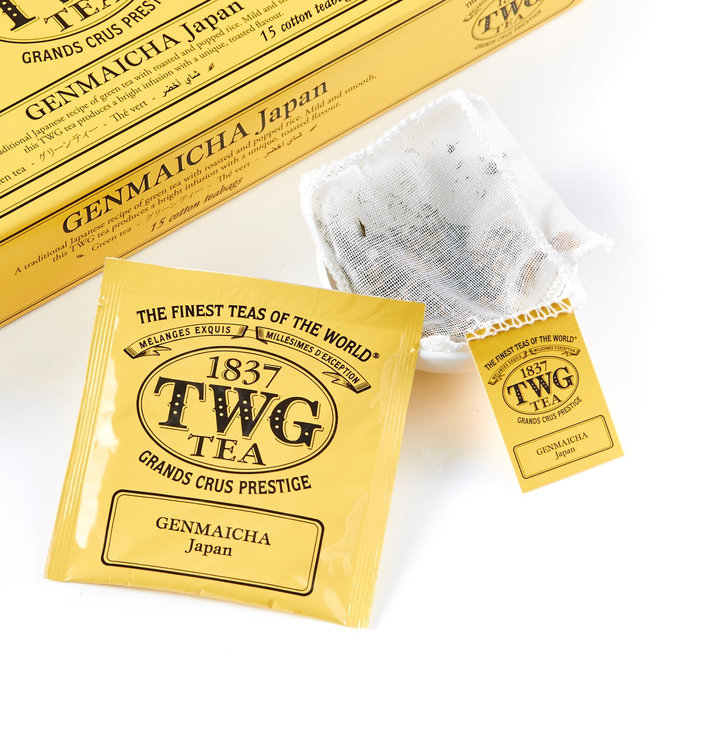 Genmaicha Cotton Teabags (200 Teabags)