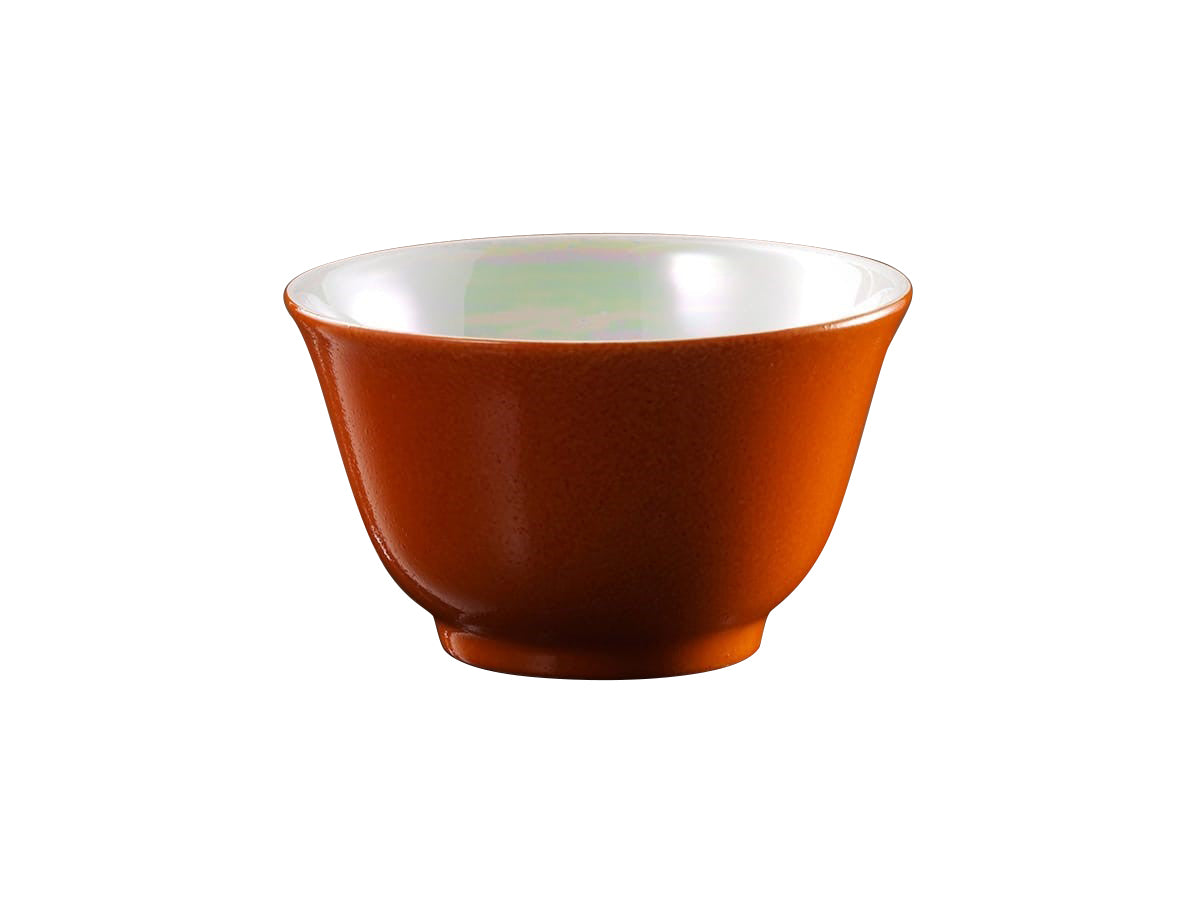 Glamour Tea Bowl in Orange