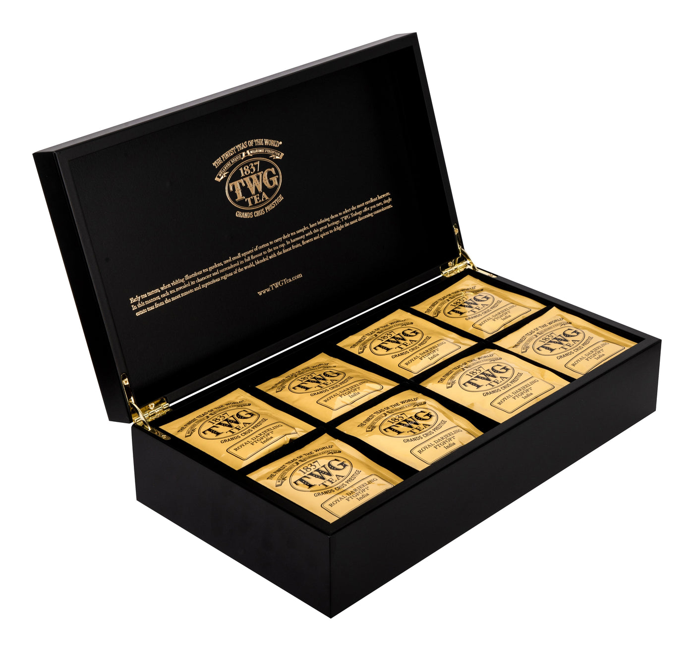 Velvet Tea Chest with 45 Teabags