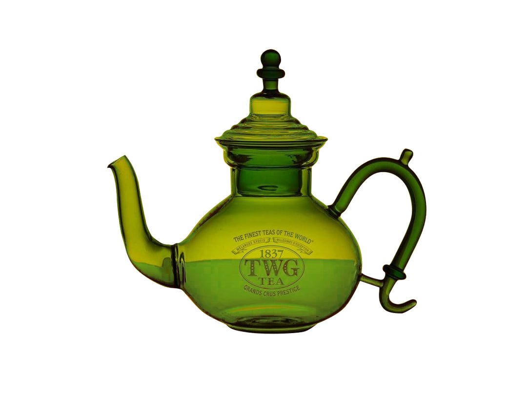 茶 TWG Tea Grand Ceylon Tea & Glass Teapot TWG Tea Pot Charmer Teapot Green – The Wellness Store