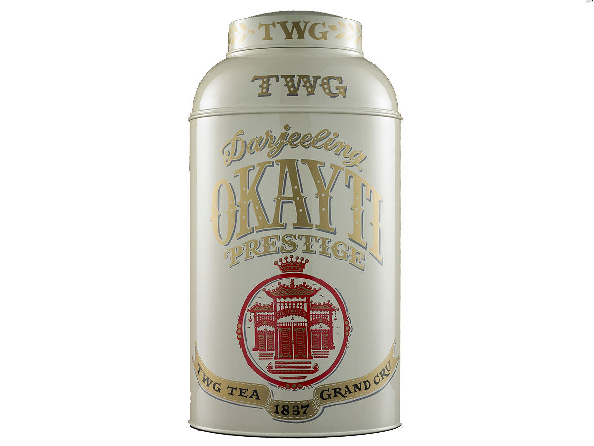 Okayti Prestige Hand-Painted Artisan Tea Tin