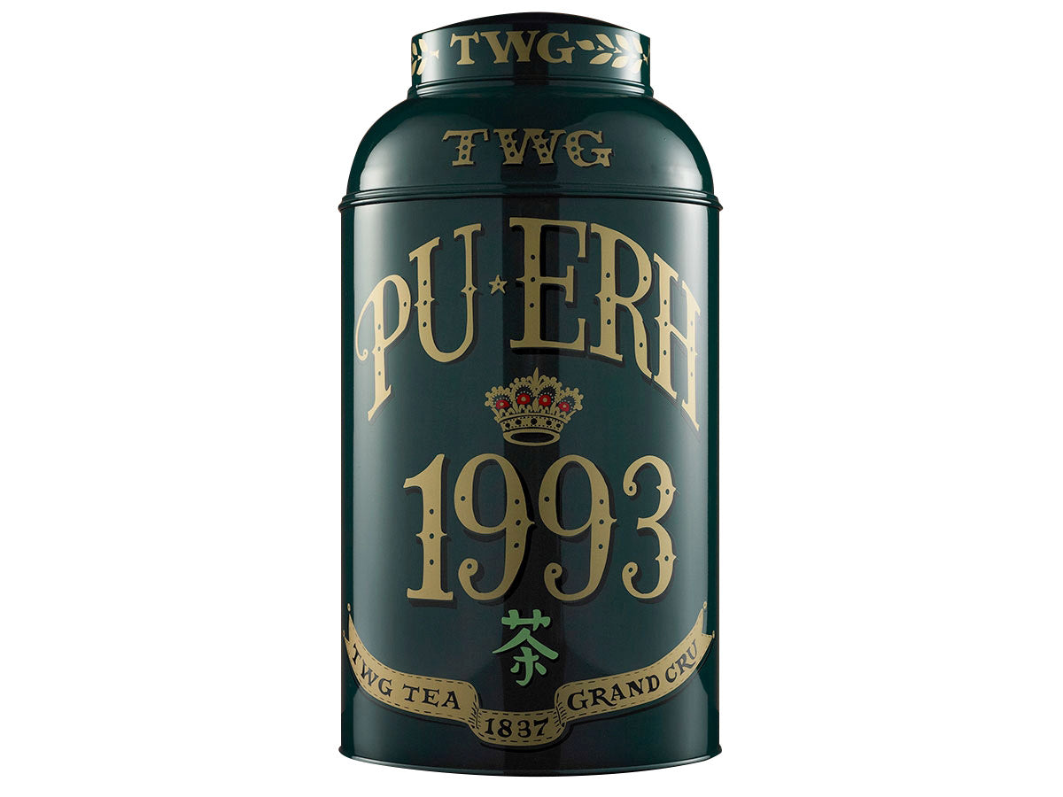Pu-Erh 1993 Hand-Painted Artisan Tea Tin