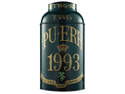 Pu-Erh 1993 Hand-Painted Artisan Tea Tin