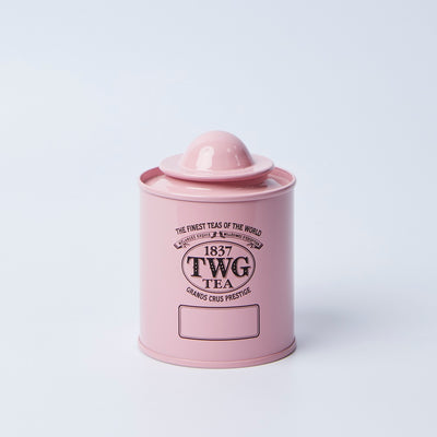Saturn Tea Tin in Pink with Tea (50 Grams)