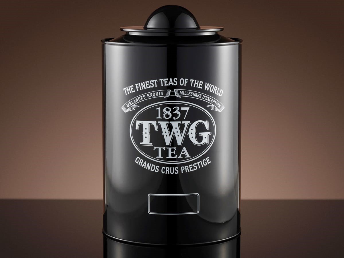 TWG Tea Tea Accessories Saturn Tea Tin in Black