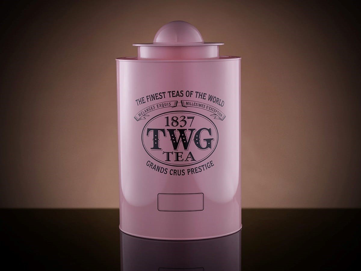 TWG Tea Tea Tins Saturn Tea Tin in Pink
