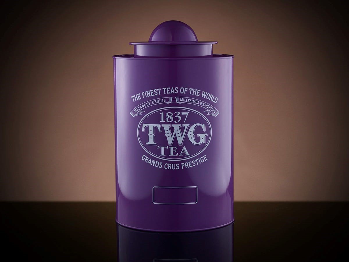 TWG Tea Tea Tins Saturn Tea Tin in Violet