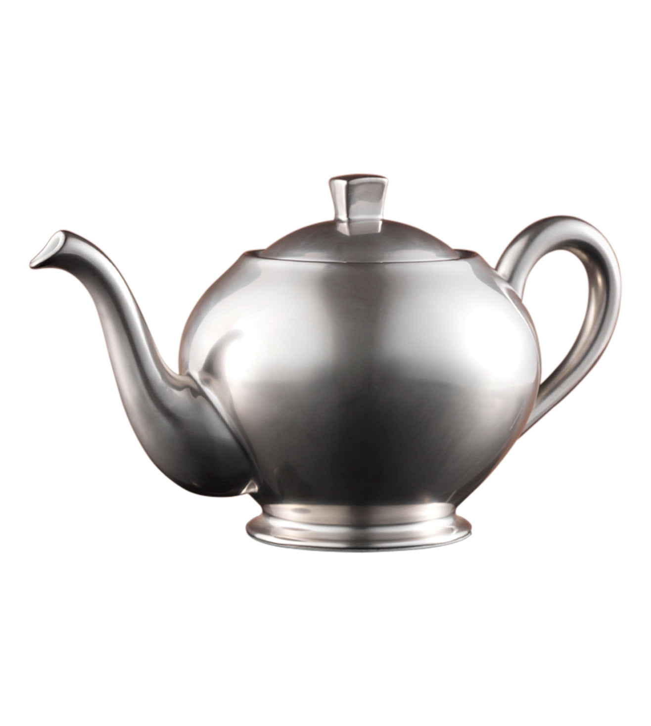 Porcelain Glamour Teapot in Platinum (450 ml)