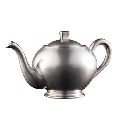 Porcelain Glamour Teapot in Platinum (450 ml)