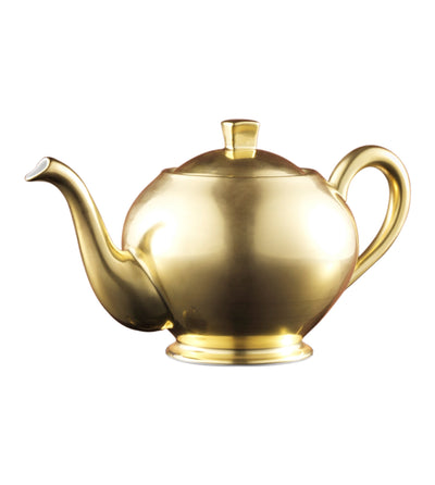 Porcelain Glamour Teapot in Gold (450 ml)