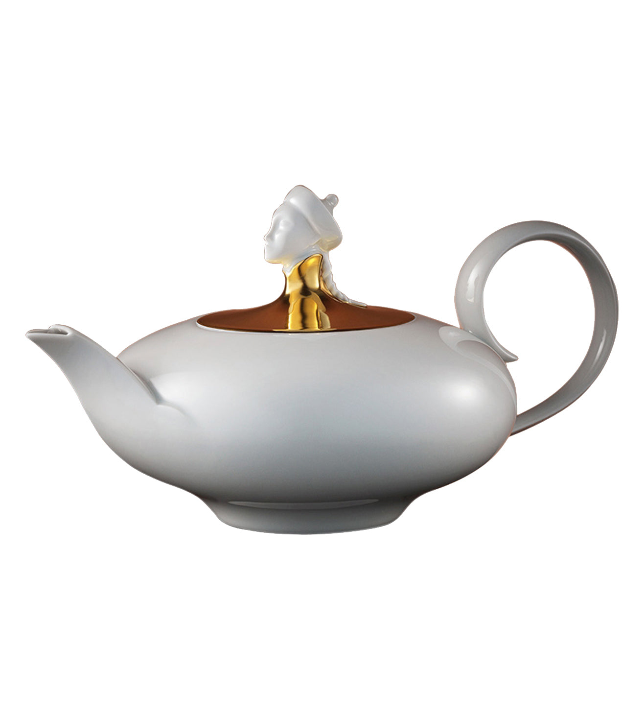 Chinoiserie Teapot in Gold (1.2 Litre)