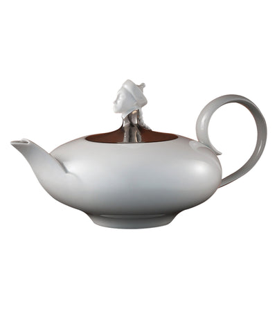 Chinoiserie Teapot in Platinum (1.2 Litre)