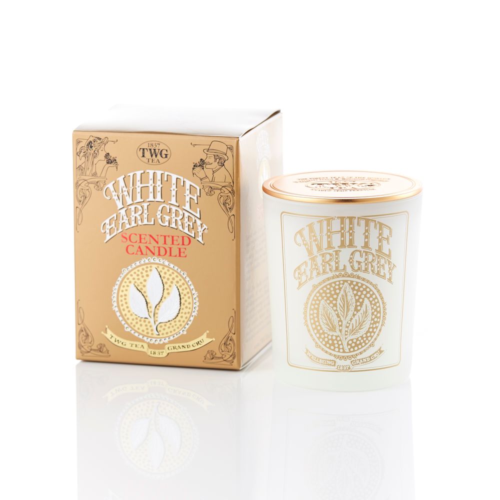 White Earl Grey Tea Scented Candle