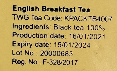 English Breakfast Teabags (15 Teabags)